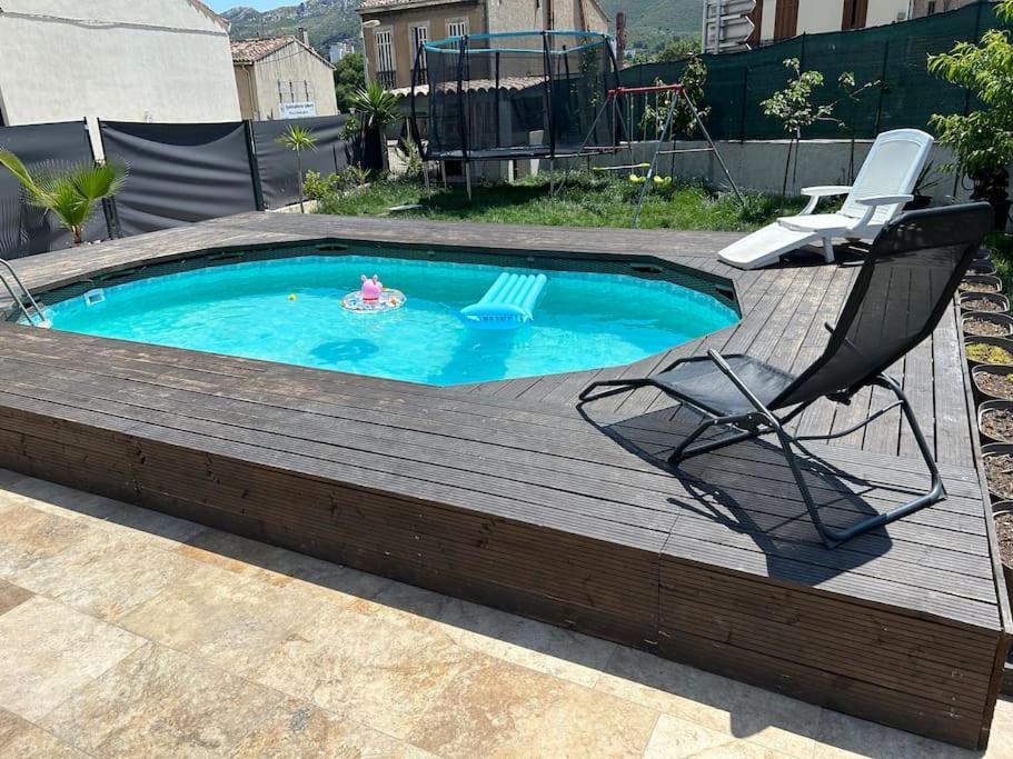 Maison Avec Piscine Marsilia Exterior foto